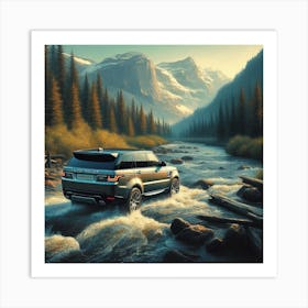 Range Rover Evoque Art Print