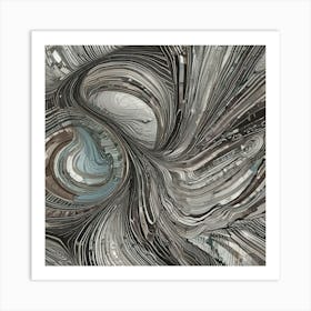 Abstract Painting 158 Art Print