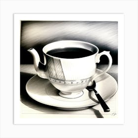 Teapot Art Print