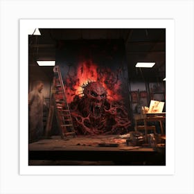 Devil'S Throne Art Print