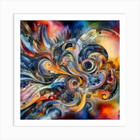 Abstract Painting 30 Art Print