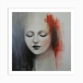 Portrait Of A Woman 4 Art Print