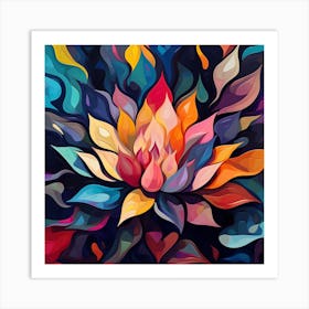 Lotus Flower 34 Art Print