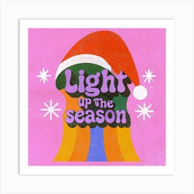 Light Up The Season 1 Art Print