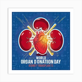 World Organ Donation Day Art Print