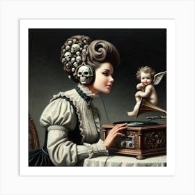 Angel's Music Art Print