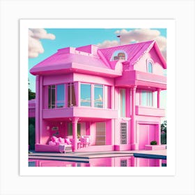 Barbie Dream House (583) Art Print