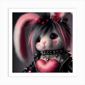 Bunny Bunny Valentine Art Print