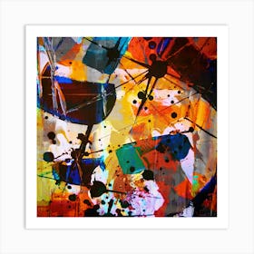 Colorful Abstract Art Art Print