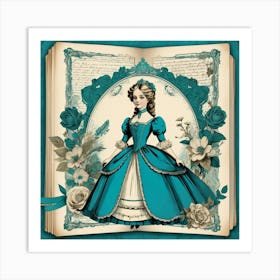 Victorian Girl 2 Art Print