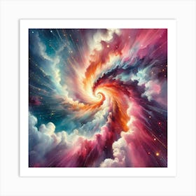 Nebula Art Print