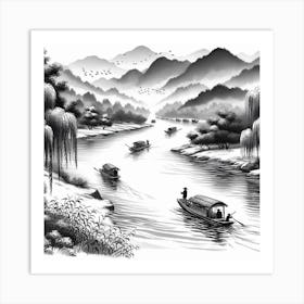 Chinese Art 566 Art Print