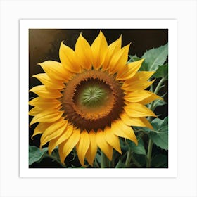 Sunflower 4 Art Print