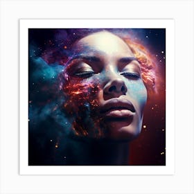 Nebula Art Print