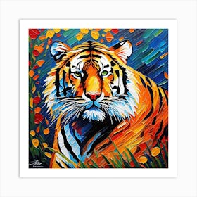 Tiger 8 Art Print