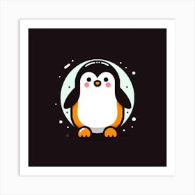 Penguin 7 Art Print