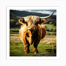 Highland Cow 1 Art Print