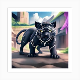 Black Panther 2 1 Art Print