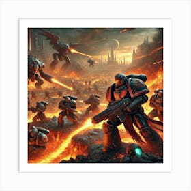 Converted Image Faction Warfare Art Print