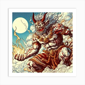 Oni S Wrath 12 Art Print