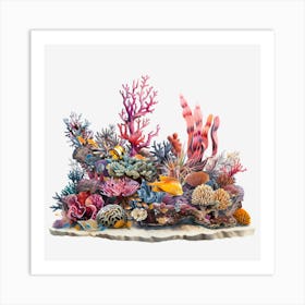 Coral Reef 1 Art Print