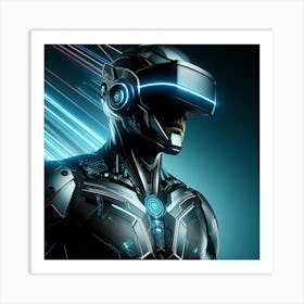 Vr Headset 6 Art Print