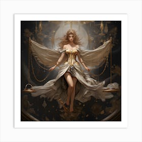 Angel Of The Scales Art Print