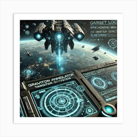 Graviton Annihilator Target Lock System Art Print