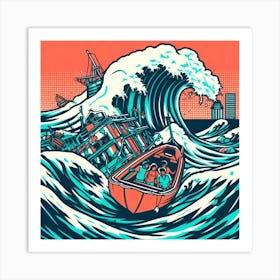 Great Wave Art Print