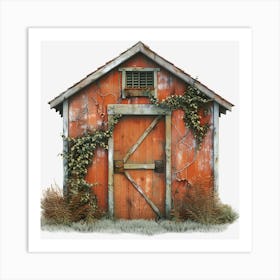 Old Shed Art Print