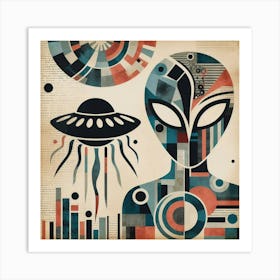 Alien Art Art Print