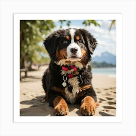 Bernese Mountain Dog 5 Art Print