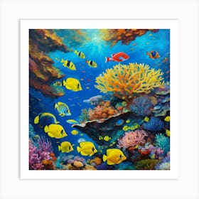 Great Barrier Reef, Australia Art Print