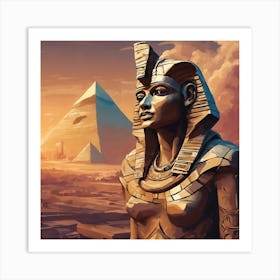 Egyptian Goddess Art Print