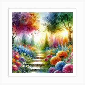 Secret Garden Art Print