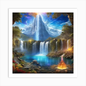 Heavenly Realms 3 Art Print