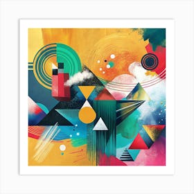 Abstract Painting 172 Art Print