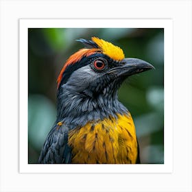 Rufous-Tailed Kingfisher Art Print