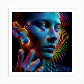 Digital Art Art Print