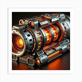 Magma Cannon Converted Art Print