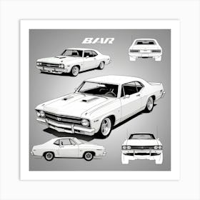 Chevrolet Chevelle Art Print