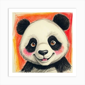 Panda Bear 47 Art Print