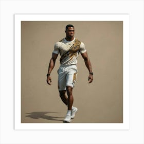 Olympic Athlete Art Print