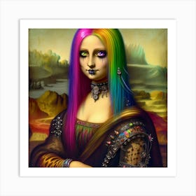 Mona Lisa 1 Art Print