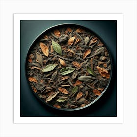 Tea Leaves Art 18 Art Print