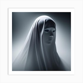 Ghost Woman Art Print