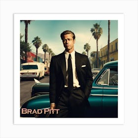 Brad Pitt 1 Art Print