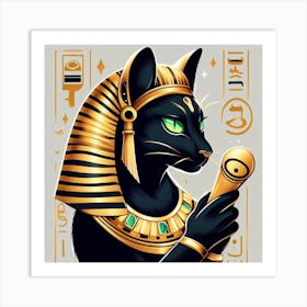 Egyptian Cat 1 Art Print