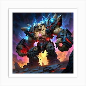 Hero Of Legends 7 Art Print