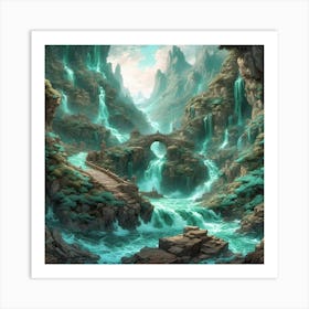 Waterfall Art Print